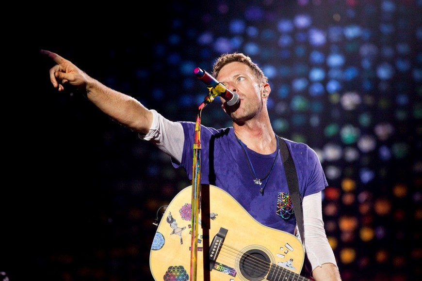 Coldplay eligió a la Argentina para abrir su gira mundial en 2016. Foto: Prensa Coldplay