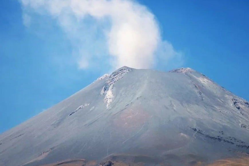 Volcán Popocatépetl. Crédito: Gentileza
