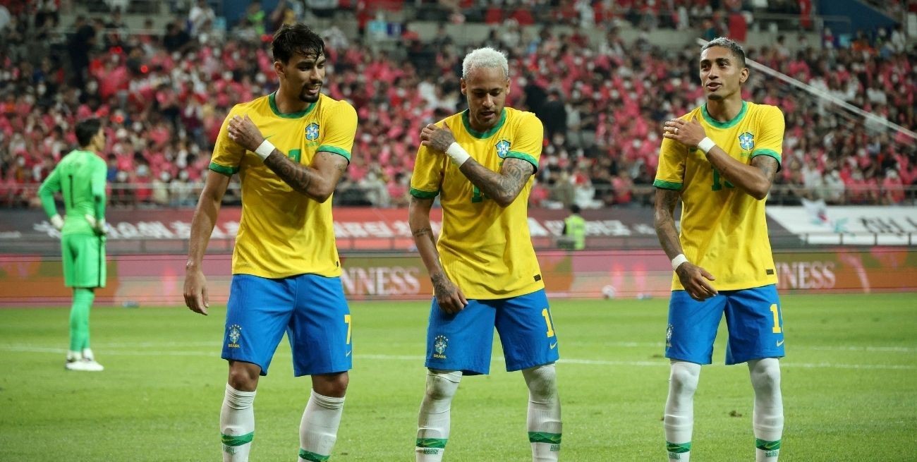 Brasil vapuleó a Corea del Sur en un amistoso de cara al Mundial de Qatar 2022