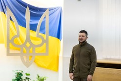 "Ucrania va a salir victoriosa de la guerra iniciada por Rusia", afirmó Zelenski 