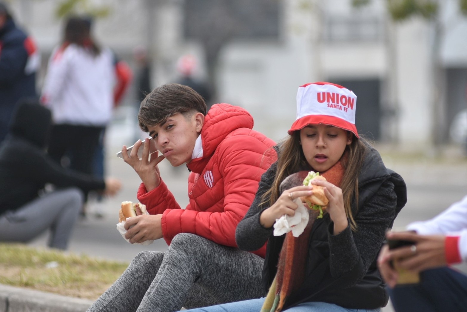 Unión Tigre la previa.Foto Pablo Aguirre