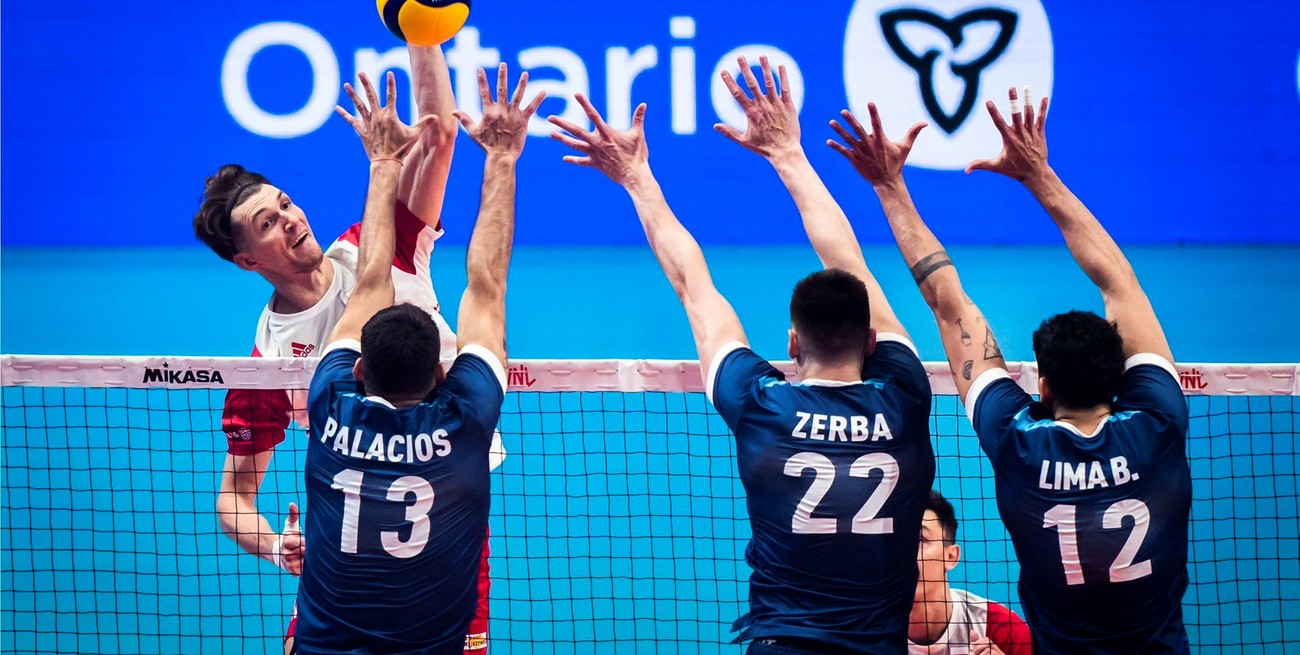 Vóleibol: Argentina cayó ante Polonia en el inicio de la Liga de las Naciones