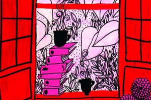 Club de Niñxs Ilustradorxs, coordinado por Virginia Abrigo, en La Casa de Adelante