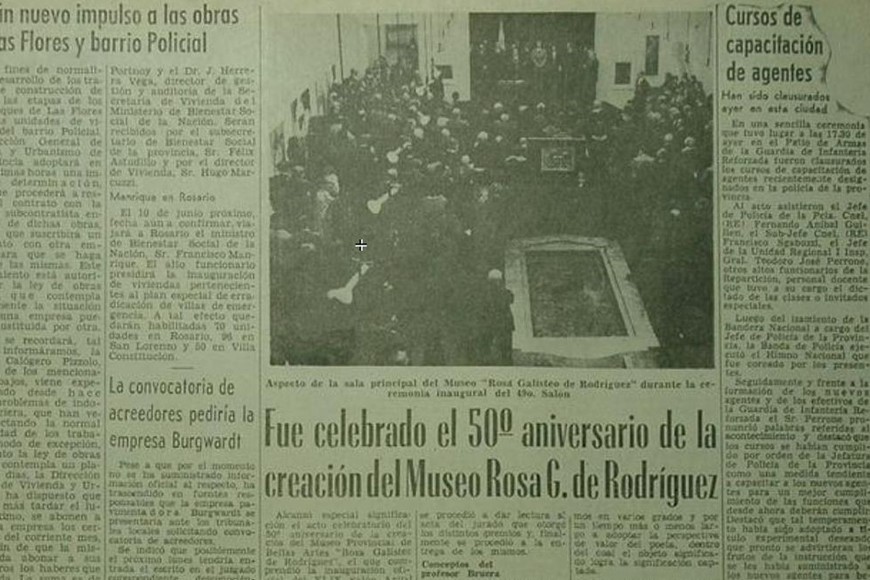 Publicación por los 50 años del Museo. Archivo / Hemeroteca Digital Castañeda