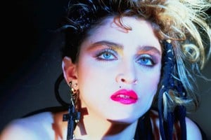 Así lucia la "Reina del pop" en los '80. Crédito: Gentileza