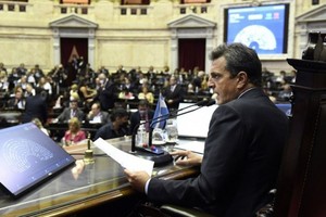 Sesión especial en la Cámara de Diputados de la Nación. Crédito: Gentileza