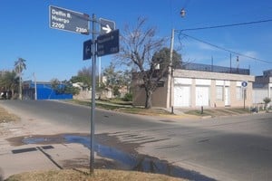 Aguas servidas provocan mal olor en barrio María Selva / Gentileza
