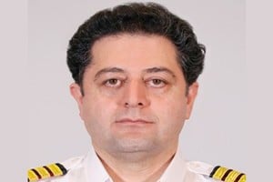 Mohammad Khosraviragh, copiloto iraní del avión venezolano.