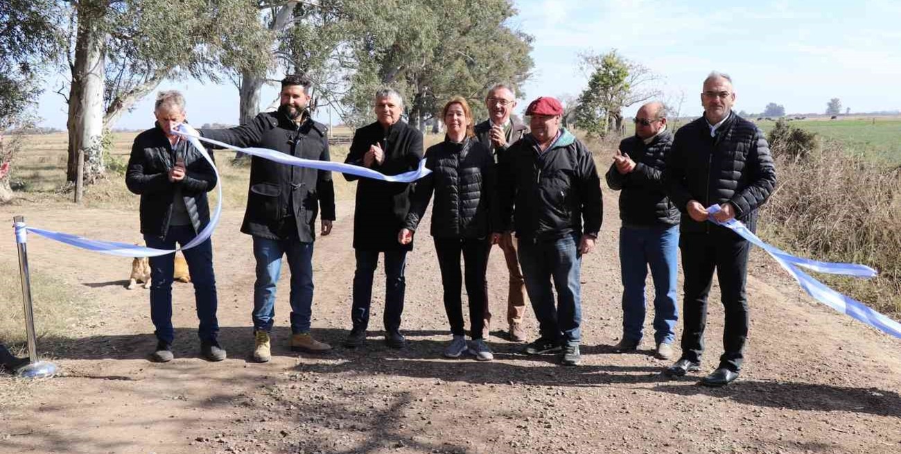 Provincia inauguró una nueva traza en Colonia Aldao