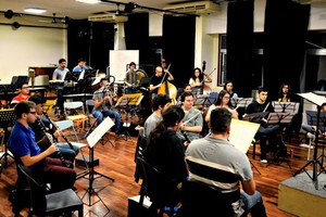 El primer concierto del Ensamble Sinfónico del Litoral tuvo lugar en julio del año 2016 y desde entonces se presentó en diversos escenarios de la ciudad de Santa Fe y de la región. Gentileza producción