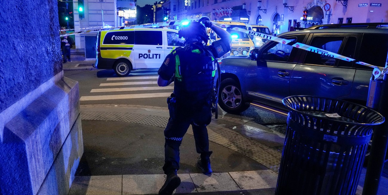 Noruega: investigan como "acto terrorista" un tiroteo que dejó dos muertos en el centro de Oslo