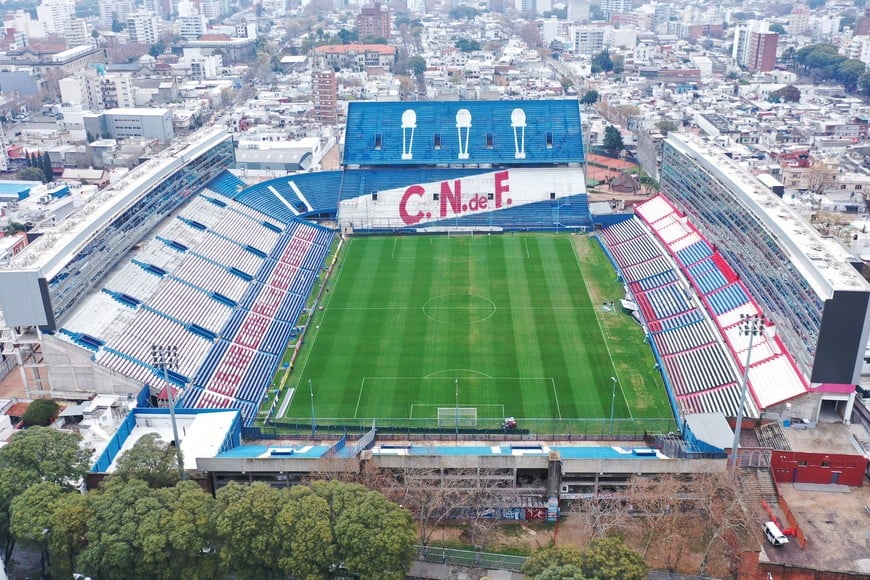A horas del choque con Unión, así está el estadio de Nacional en Montevideo