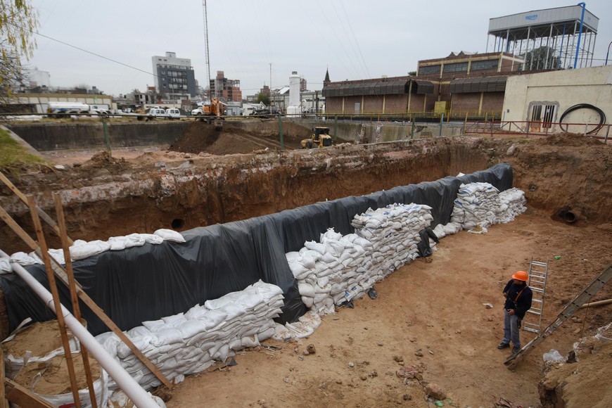 En fotos, así está el avance de obra de la planta potabilizadora de agua 