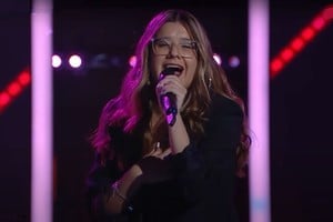 Victoria Cuello, cantante santafesina que participa en la Voz Argentina 2022.