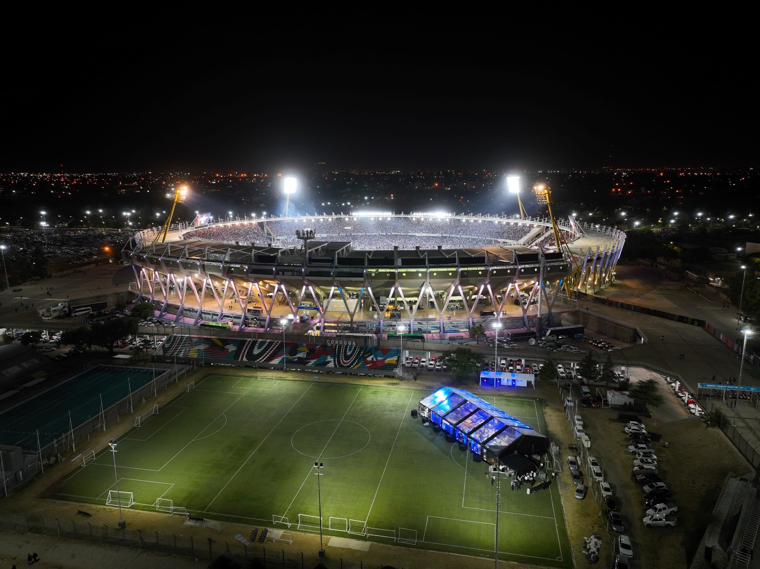 Por la ida de los octavos de final de la Copa Libertadores, Colón y Talleres igualaron 1 a 1 en el estadio Mario Alberto Kempes. Foto: Fernando Nicola