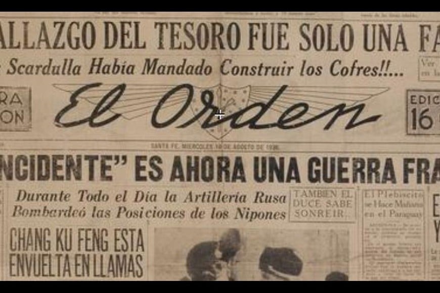 Archivo El Orden / Hemeroteca Digital Castañeda