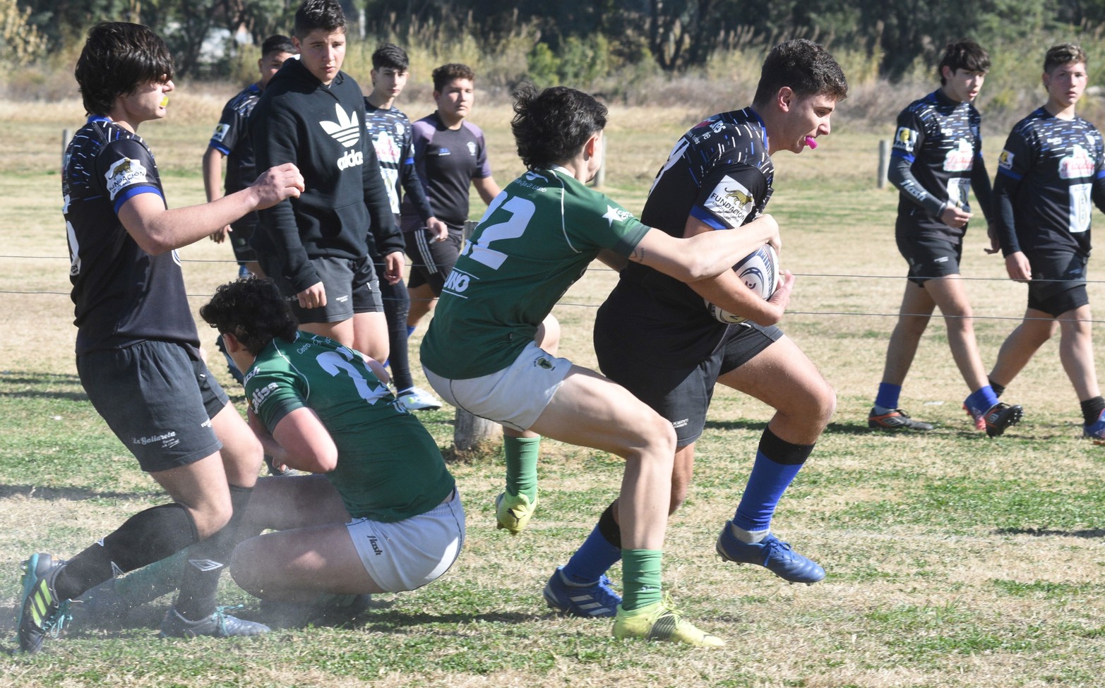 En la categoría M19 Universitario enfrentó a los entrerrianos de Tilcara.