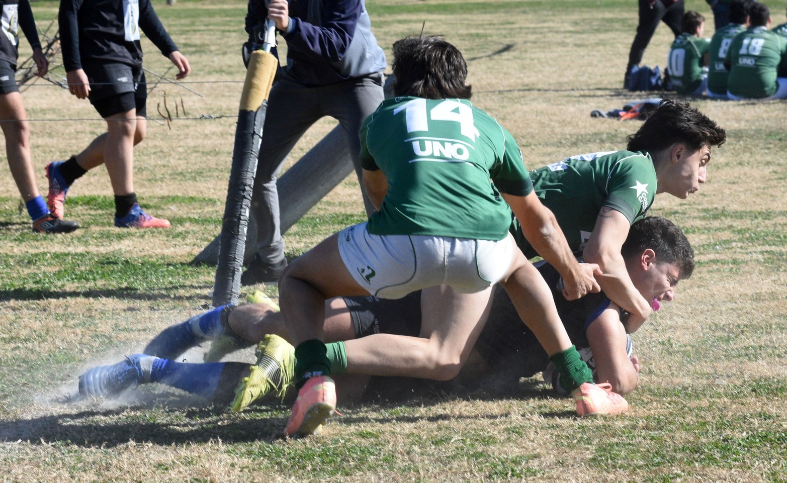 En la categoría M19 Universitario enfrentó a los entrerrianos de Tilcara.
