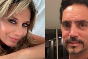 Rocío Marengo y Eduardo Fort, separados.