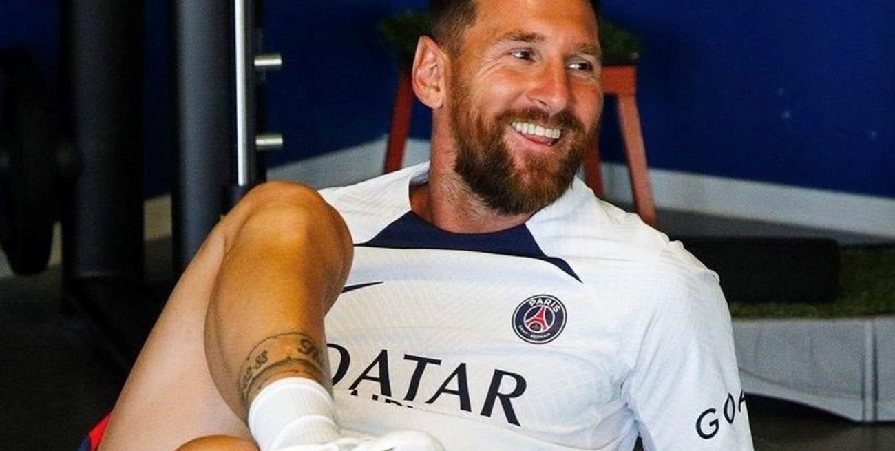 Lionel Messi volvió de sus vacaciones y comenzó a entrenarse en PSG
