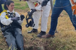 Aguas Santafesinas se va incrementando la participación de mujeres en pie de igualdad en áreas técnicas y operativas. / Gentileza