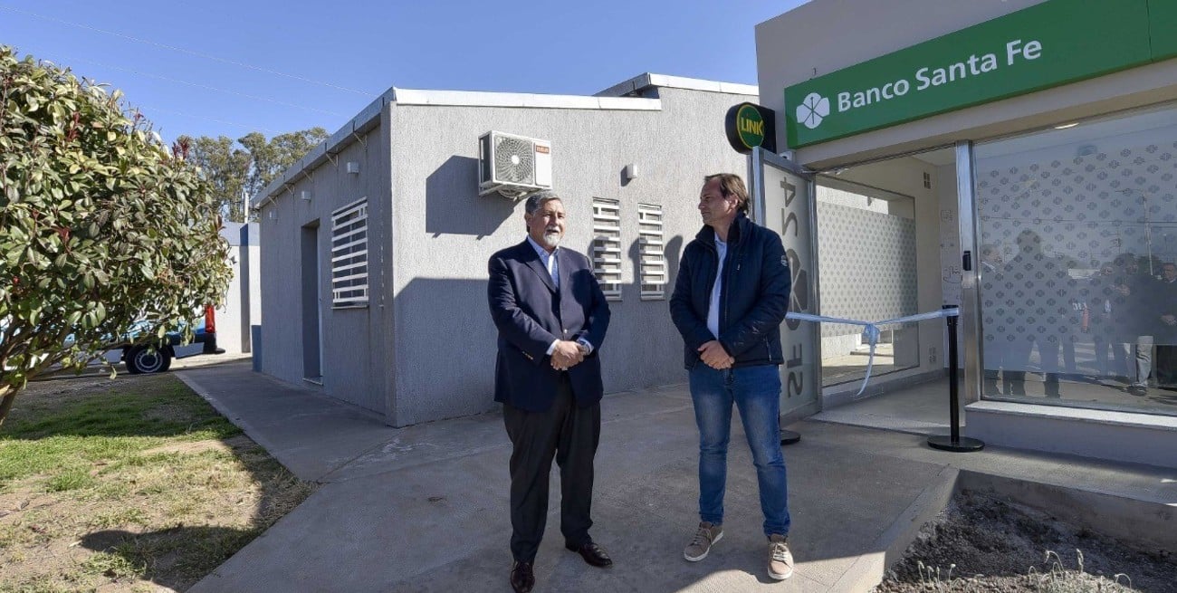 Banco Santa Fe inaugura cajeros automáticos en diversas localidades de la provincia