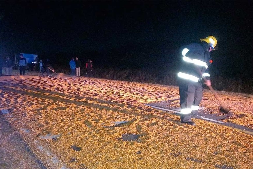 El siniestro ocurrió en el cruce de las rutas provincialas 4 y 6.