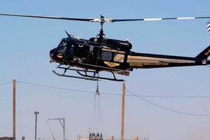 Era un equipo que combatía incendios forestales.