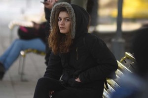 La ola de frío se hace sentir en la capital santafesina. Crédito: Guillermo Di Salvatore