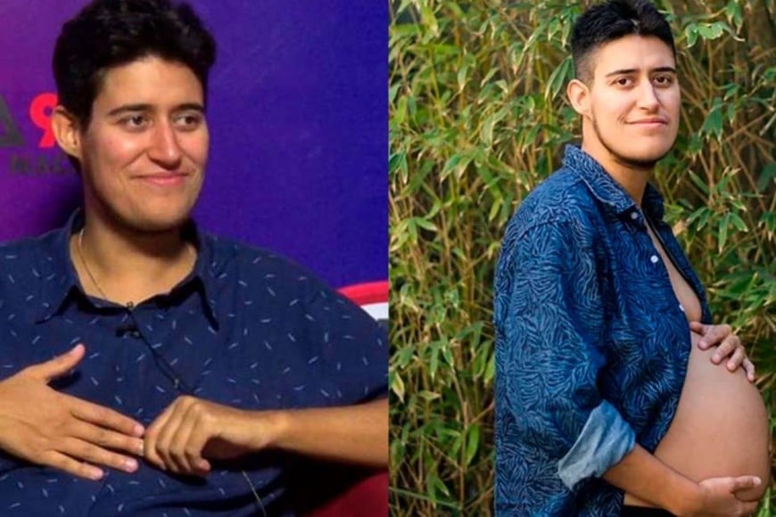 Primer varón trans del país que está esperando mellizos