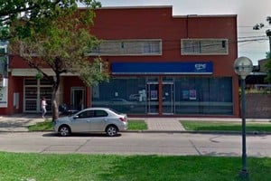 El violento sujeto se presentó en la sede de Av. Galicia.