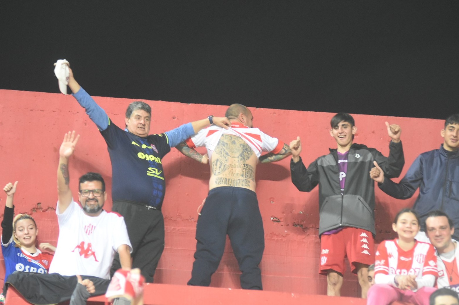 Los hinchas tatengues, en la previa de Unión vs. Godoy Cruz
