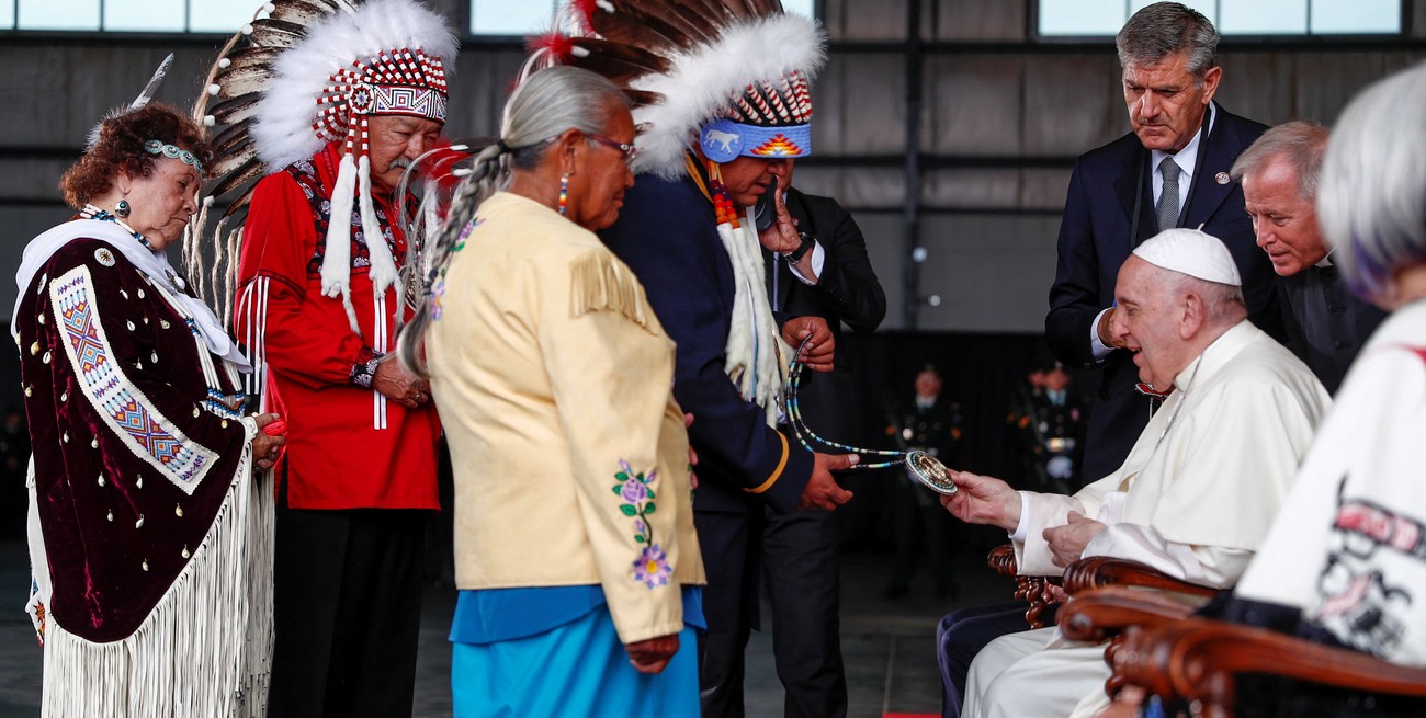 "Peregrinaje de Penitencia": el mensaje del Papa Francisco por los abusos a indígenas en Canadá
