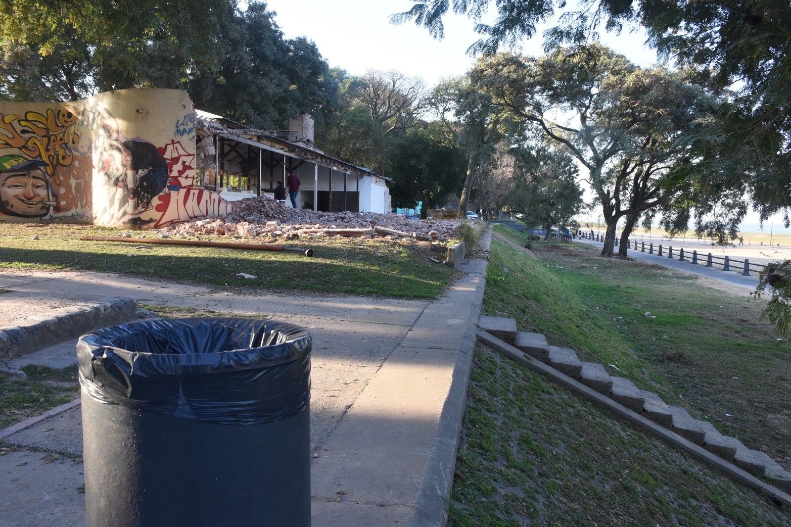 Una vista privilegiada tiene el lugar que por años estuvo cerrado. 