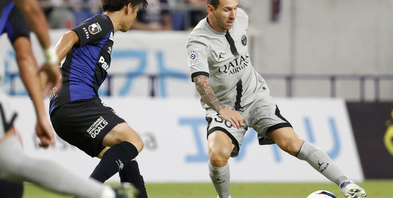 Video: Messi metió un gol en el cierre de la gira de PSG por Japón