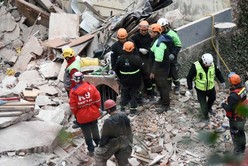 Derrumbe en Rosario: hallaron sin vida al hombre que estaba bajo los escombros
