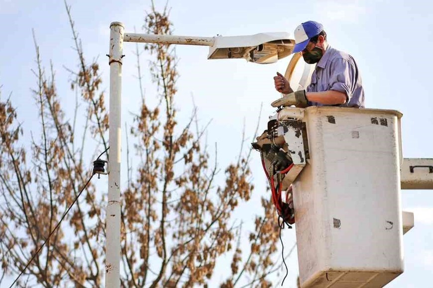 Saldaño agregó que el proyecto que realizará Vialidad Provincial comprenderá unos 700 metros, desde el acceso -donde se ubica la imagen de la virgen- hacía la Ruta Nacional Nº 11. Foto: Archivo