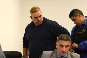 Jofré apareció con el pelo teñido al entregarse. Crédito: María Isabel Sánchez / LM Neuquén