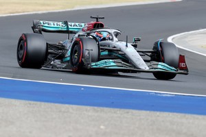 Formula One F1 - Hungarian Grand Prix - Hungaroring, Budapest, Hungary - July 30, 2022
Mercedes' George Russell in action before qualifying in pole position REUTERS/Bernadett Szabo