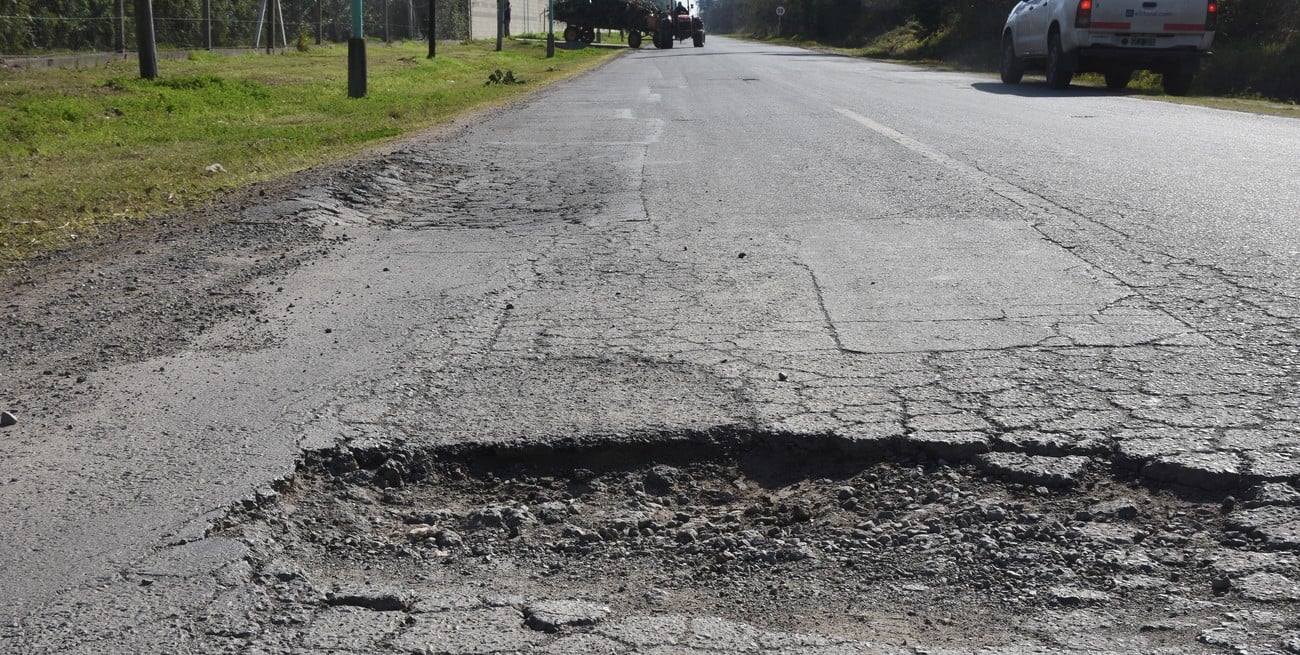 Primer paso. Este lunes comenzó la primera de las dos etapas que ya se licitaron, para reacondicionar el Acceso Norte.