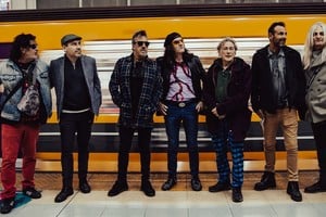 Los Decoradores volvieron a subirse al tren después de dos años, con una actuación estelar en el último Cosquín Rock. Foto: Gentileza Matías Moyano