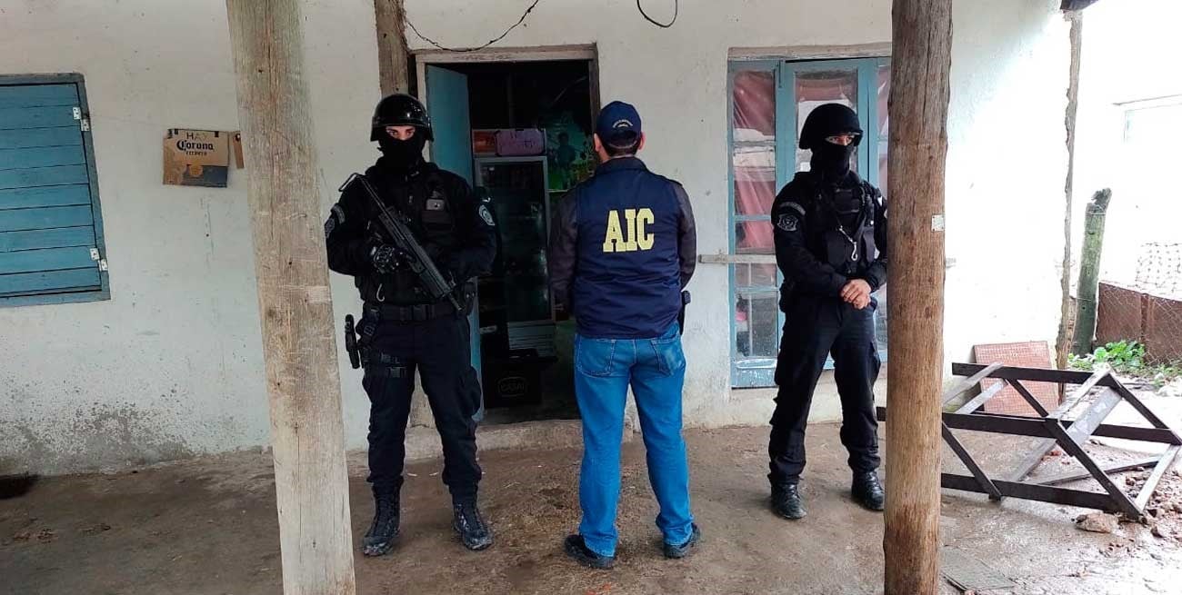 Múltiples allanamientos por una investigación sobre narcotráfico en el centro - norte santafesino