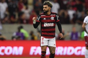 Gabriel Barbosa fue el autor del segundo gol. Crédito: CONMEBOL
