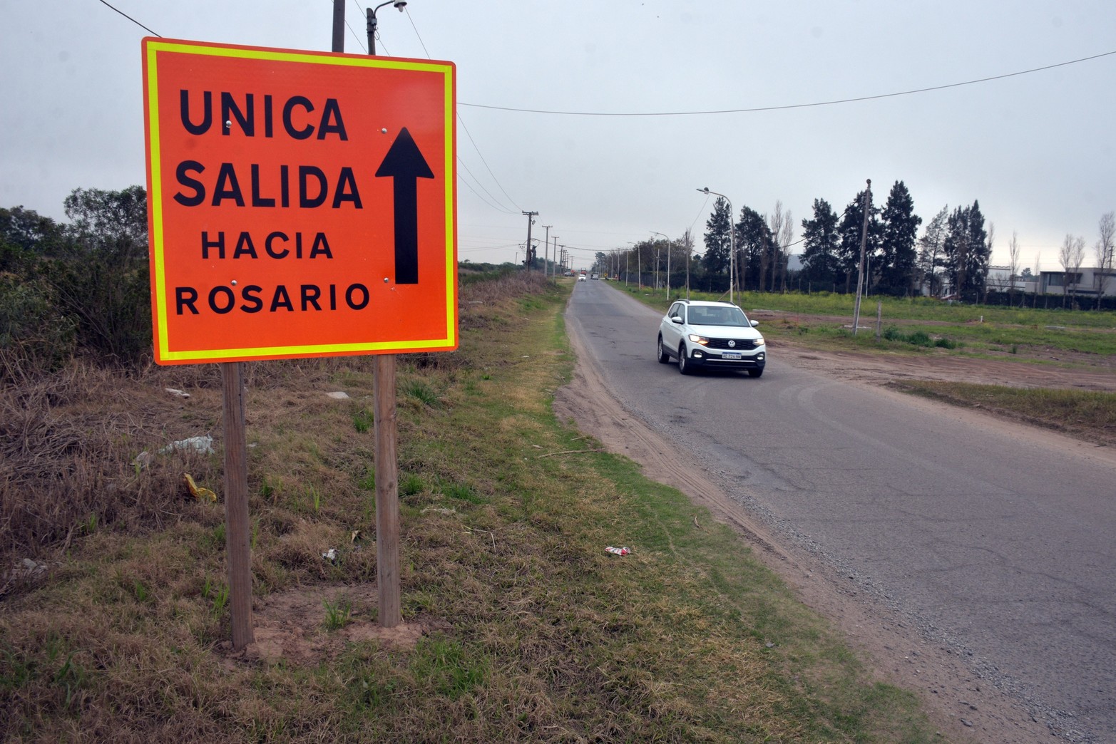 Obra de acceso a los countries de Santo Tomé estaría lista a fin de año Foto Guillermo Di Salvatore