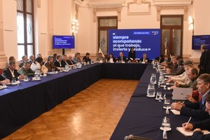 La presentación de la norma se realizó en el Salón Blanco de Casa de Gobierno. Créditos: Guillermo Di Salvatore