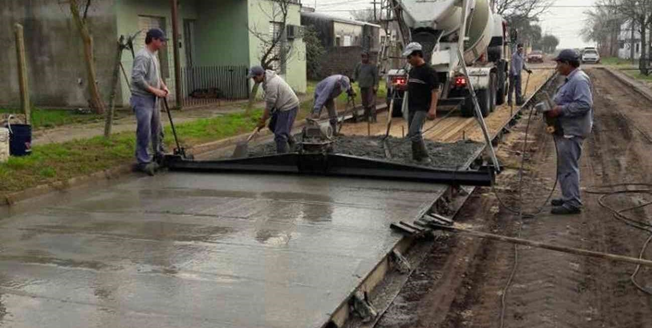 San Carlos Norte: aguardan la llegada de los recursos para avanzar con la obra de pavimento