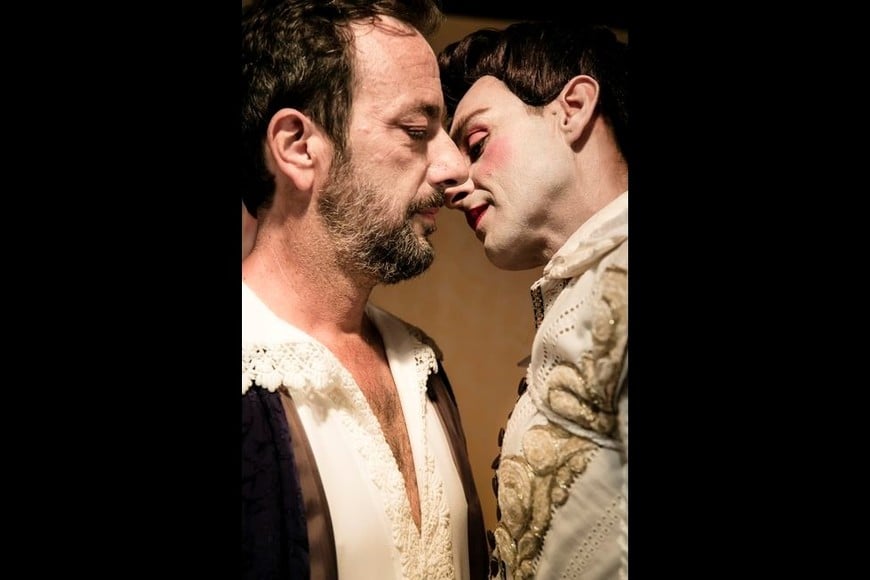 Hernán Rosa y Exequiel Maya en "Noche de Reyes". Foto: Pablo Cánepa