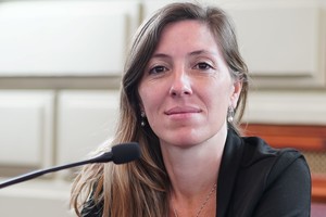 "Tenemos proyectos muy buenos en materia de seguridad", dijo la diputada.