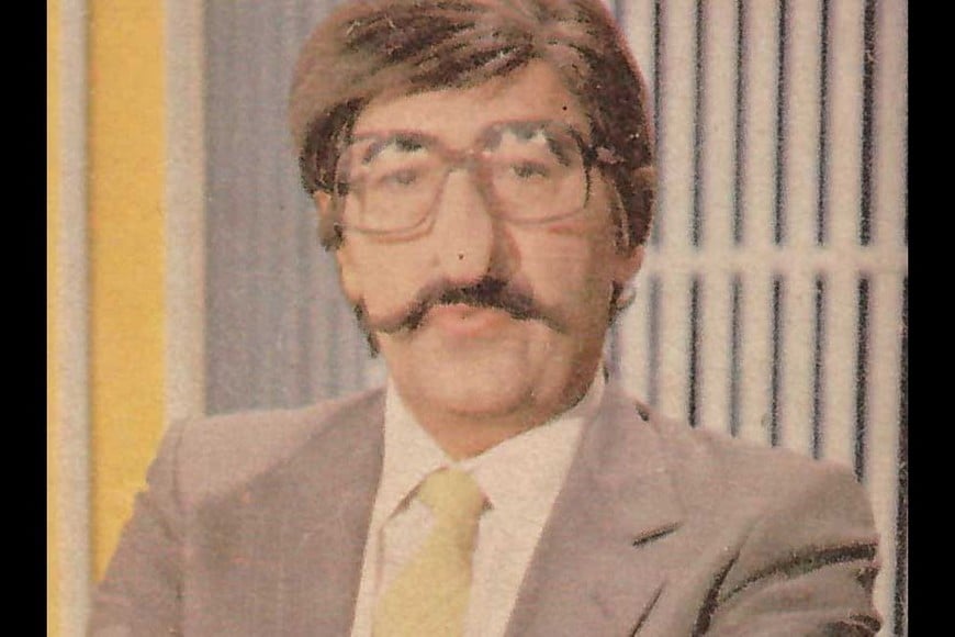 El humorista Mario Sapag imitaba (muy bien) al canciller de Alfonsín, Dante Caputo. Un día intentó hacer una broma elaborada y las cosas salieron mal. Foto: Archivo