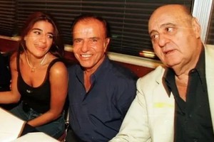 Junto a Carlos y Zulemita Ménem